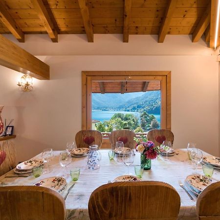 メッツォラゴCasa Monica Ledro Atticoアパートメント エクステリア 写真